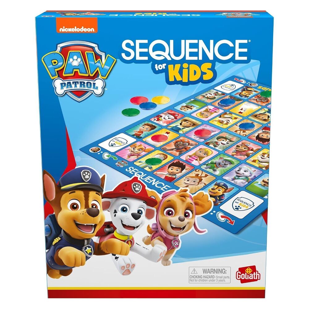 Paw Patrol Sequence for Kids | Easy to Play Matching Game of 4-in-A-Row